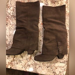 Naughty monkey boots 9.5 taupe brown